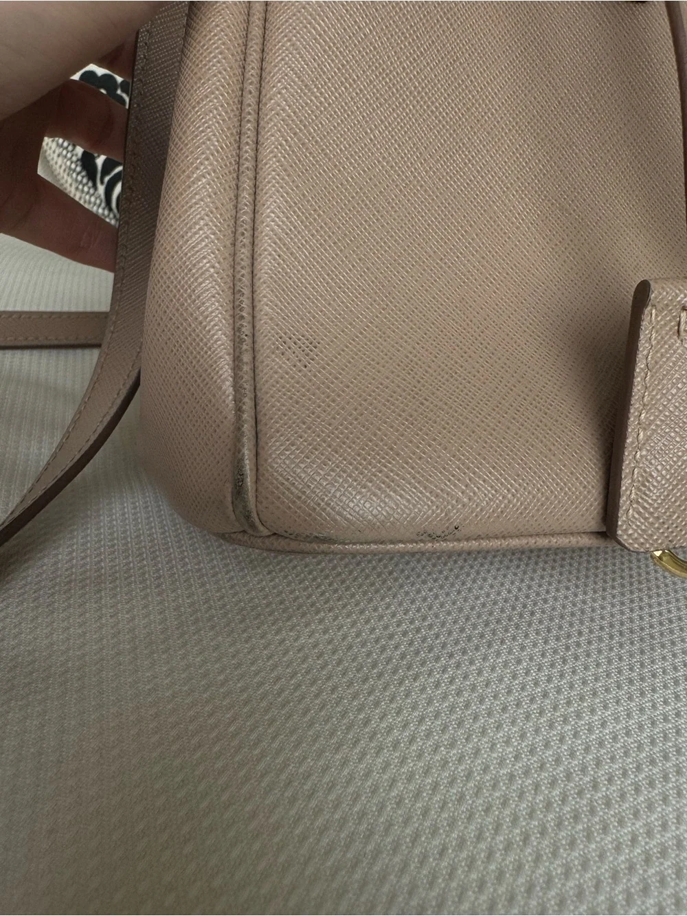 Prada structured saffiano
